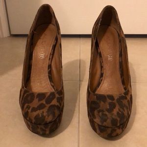 Aldo Cheetah Heels